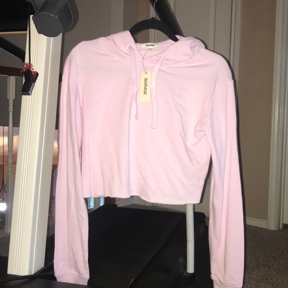 crop hoodie